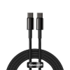 Baseus Tungsten Gold USB-C – USB-C 100 W 2 m czarny