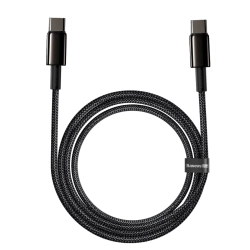 Kabel Baseus CATWJ-A01 USB-C–USB-C 100W 2 m czarny