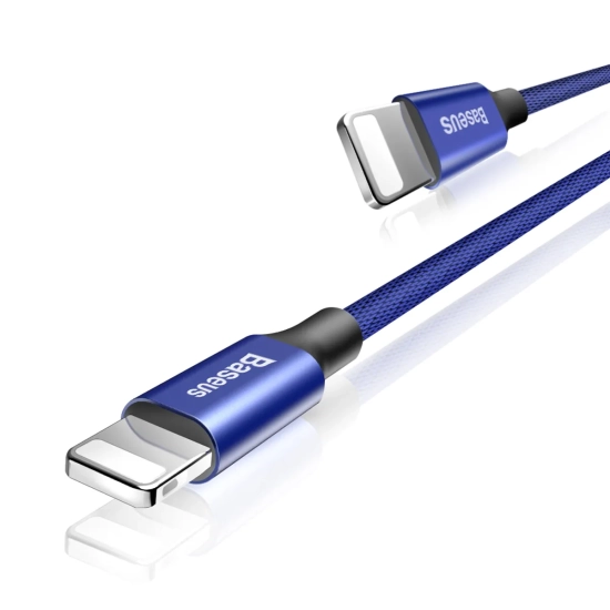 Baseus Kabel Yiven USB-A–Lightning 1,2 m niebieski