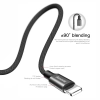 Baseus Yiven CALYW-A01 USB-A – Lightning 2A 1,8 m czarny