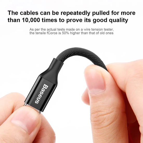 Baseus Yiven CALYW-A01 USB-A – Lightning 2A 1,8 m czarny