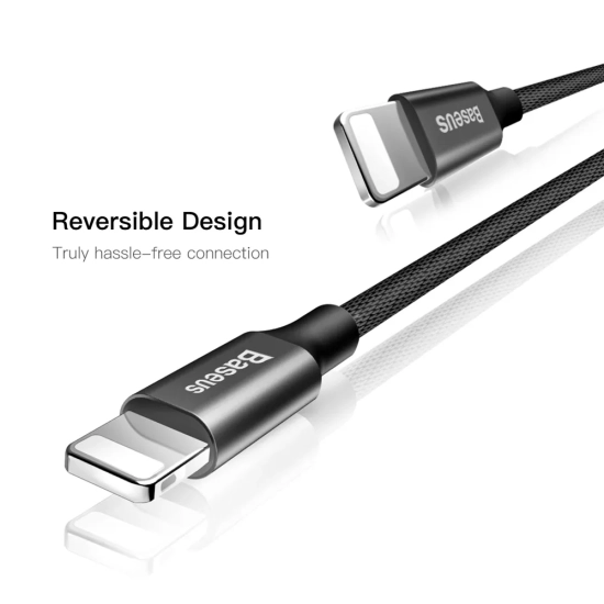 Baseus Yiven CALYW-A01 USB-A – Lightning 2A 1,8 m czarny