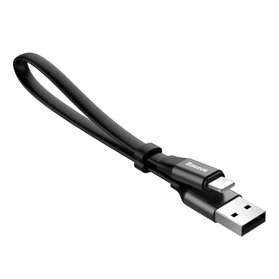 Kabel Baseus Nimble USB-A – Lightning 2A 0,23 m czarny