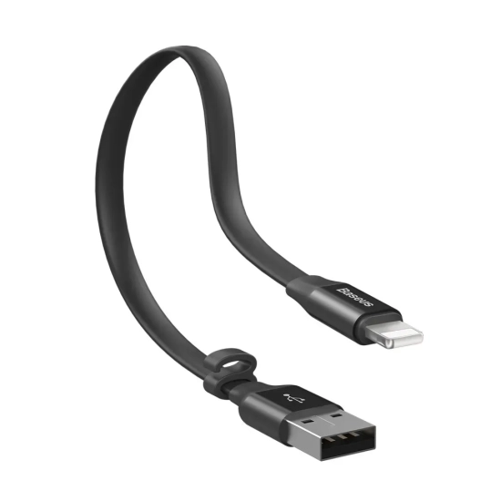 Kabel Baseus Nimble USB-A – Lightning 2A 0,23 m czarny