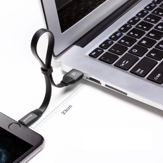 Baseus Nimble USB-A – Lightning 2A 23 cm czarny