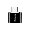 Baseus CAMOTG-01 adapter micro USB na USB-C czarny