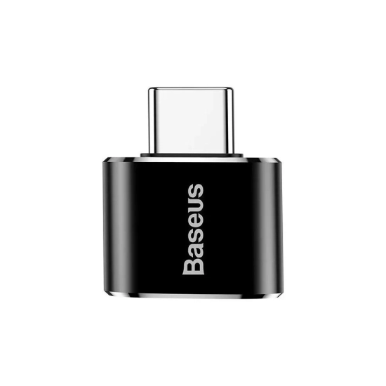 Baseus CAMOTG-01 adapter micro USB na USB-C czarny