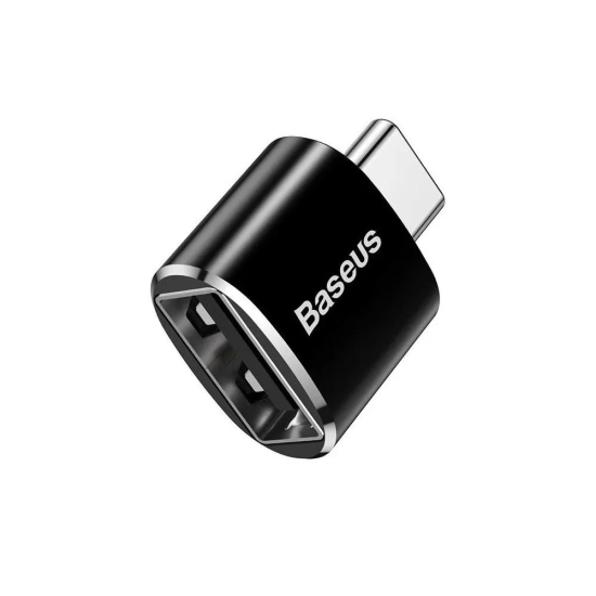 Baseus CAMOTG-01 adapter micro USB na USB-C czarny