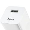Baseus CCALL-BX02 ładowarka sieciowa 24 W USB biała