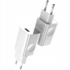Baseus CCALL-BX02 ładowarka sieciowa 24 W USB biała