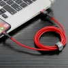 Baseus Cafule USB-A – Lightning 2,4A 0,5 m czerwony
