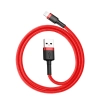 Baseus Cafule USB-A – Lightning 2,4A 0,5 m czerwony