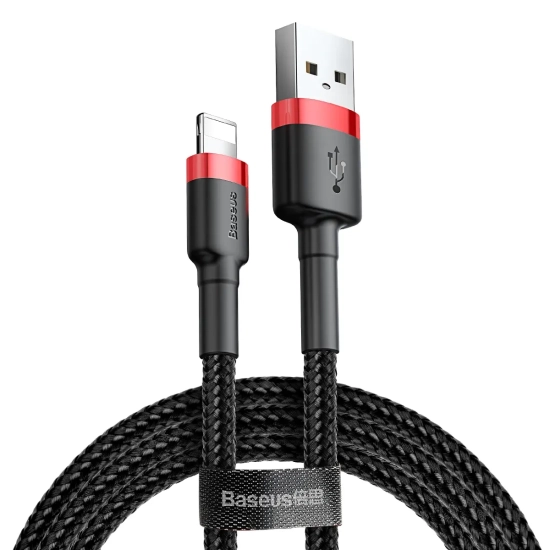 Kabel Baseus Cafule CALKLF-A19 USB-A–Lightning 2,4A 0,5 m