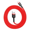 Baseus Cafule USB-A – Lightning 2,4A 1 m czerwony