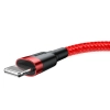 Baseus USB-A do Lightning kabel czerwony 2 m