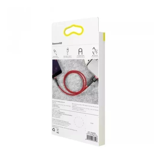 Baseus Kabel USB-A–Lightning 2 m 1,5 A czerwony