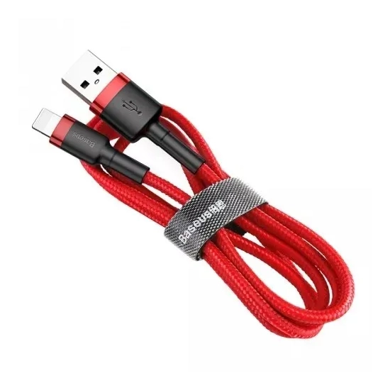 Baseus Kabel USB-A–Lightning 2 m 1,5 A czerwony