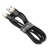 Baseus Kabel Cafule USB-A–Lightning 2 m złoto-czarny