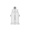 Baseus Grain ładowarka samochodowa 2x USB biała