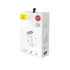 Baseus Grain ładowarka samochodowa 2x USB biała