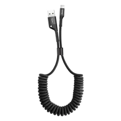 Baseus Fish Eye CALSR-01 USB-A – Lightning 2A 1,0 m czarny – przewód ze złączami USB-A – Lightning w kolorze czarny.