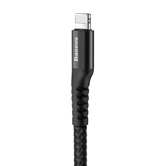 Baseus Fish Eye sprężynowy kabel USB-A Lightning 1 m