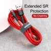 Baseus Cafule CATKLF-A09 USB-A – USB-C 3A 0,5 m czerwony