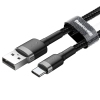 Baseus USB-A do USB-C kabel w oplocie QC3 0,5 m
