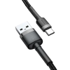 Baseus USB-A do USB-C kabel w oplocie QC3 0,5 m