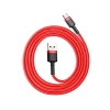 Baseus Cafule CATKLF-B09 USB-A – USB-C 3A 1,0 m czerwony