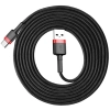 Baseus Cafule CATKLF-C91 USB-A – USB-C 2A 2,0 m czerwono-czarny