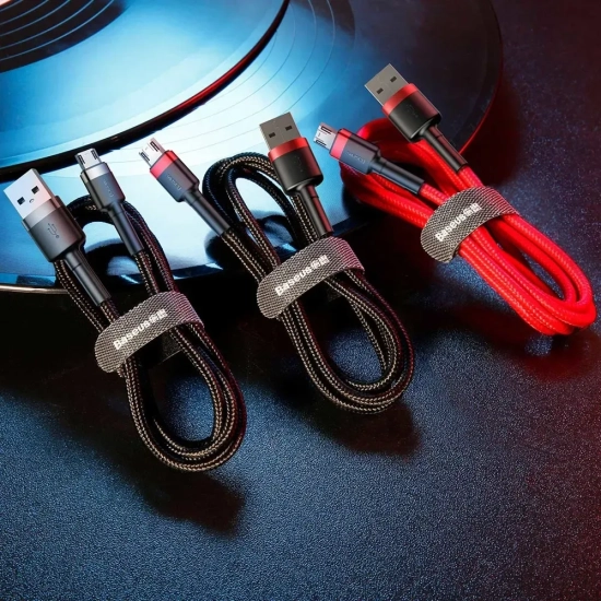 Kabel Baseus Cafule CAMKLF-B91 USB-A–micro USB 2,4A 1 m