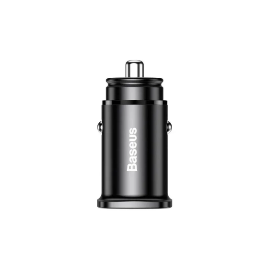 Baseus ładowarka samochodowa USB-C czarna