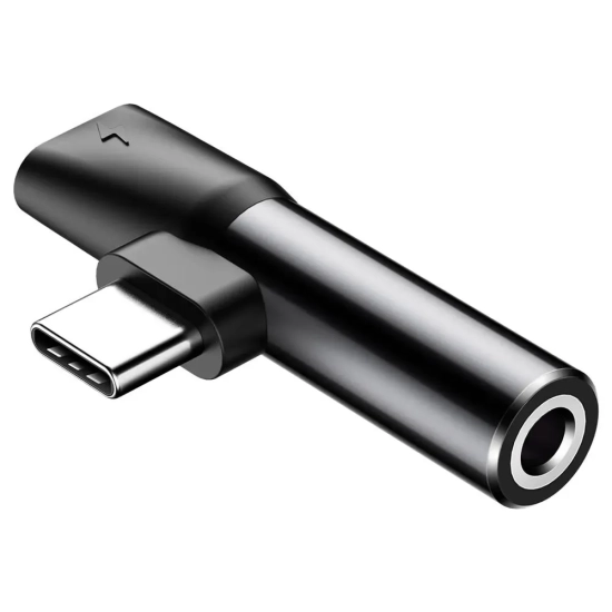 Adapter Baseus L41 USB-C na USB-C i jack 3,5 mm