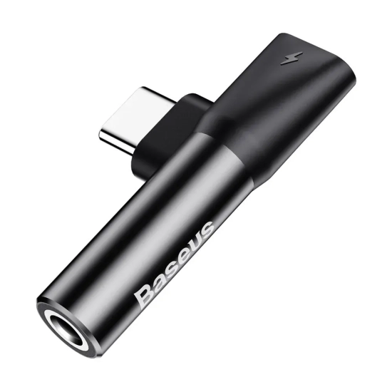 Adapter Baseus L41 USB-C na USB-C i jack 3,5 mm