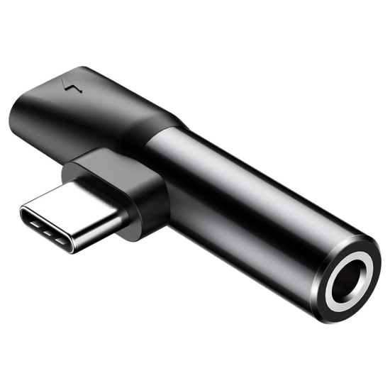 Baseus L41 CATL41-01 adapter USB-C na USB-C + jack 3,5 mm