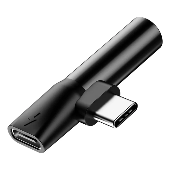 Baseus L41 CATL41-01 adapter USB-C na USB-C + jack 3,5 mm