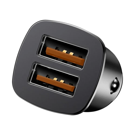 Inteligentna ładowarka samochodowa Square 2x USB QC3.0 Quick Charge 3.0