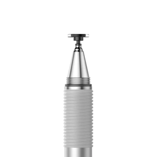 Rysik Baseus Golden Cudgel 2w1 disc i długopis srebrny