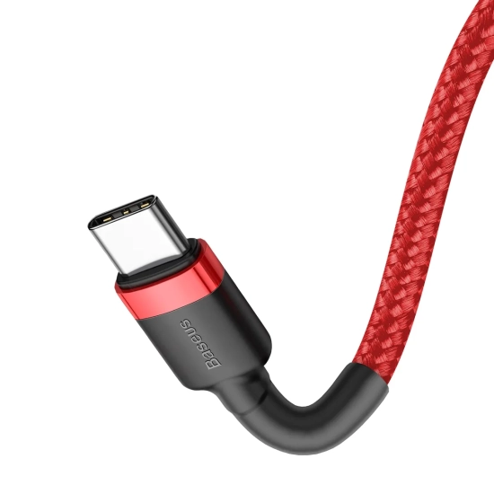 Baseus Cafule CATKLF-H09 USB-C – USB-C 60 W 2,0 m czerwony
