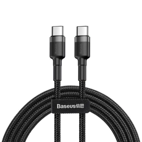 Główne zdjęcie produktu: Kabel Baseus Cafule CATKLF-HG1 USB-C–USB-C 2 m 60 W.