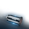 Inteligentna ładowarka samochodowa Circular 2x USB QC3.0 Quick Charge 3.0