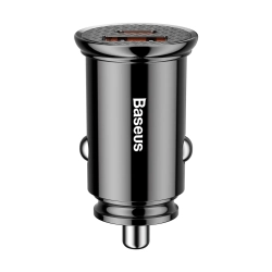 Główne zdjęcie produktu: Ładowarka samochodowa Baseus Circular PPS 30 W USB-C.