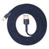 Kabel Baseus Cafule CALKLF-CV3 USB-A–Lightning 1,5A 2 m niebieski