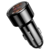 Baseus Magic Series Dual ładowarka samochodowa 45 W 2x USB czarna