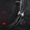 Baseus Organizer kabli Rainbow Circle rzep 3 m szary