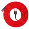 Baseus Cafule USB-A – Lightning 2A 3 m czerwony – przewód ze złączami USB-A – Lightning w kolorze czerwony.