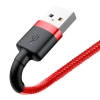 Baseus Cafule USB-A – Lightning 2A 3 m czerwony