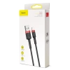 Baseus Cafule CALKLF-R91 USB-A – Lightning 2A 3,0 m czerwono-czarny