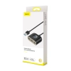 Hub USB Baseus Square Round 4w1 1 m czarny